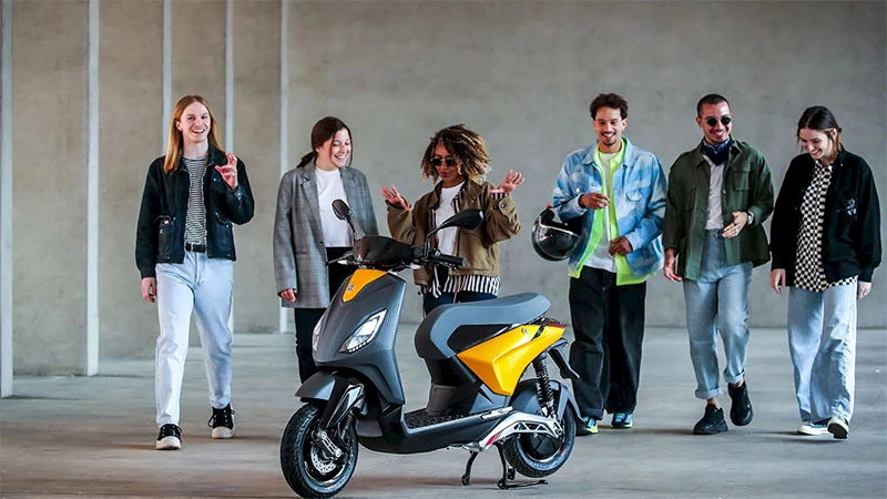 Piaggio 1, 100% elektrisch — Der Einstieg in die Elektromobilität