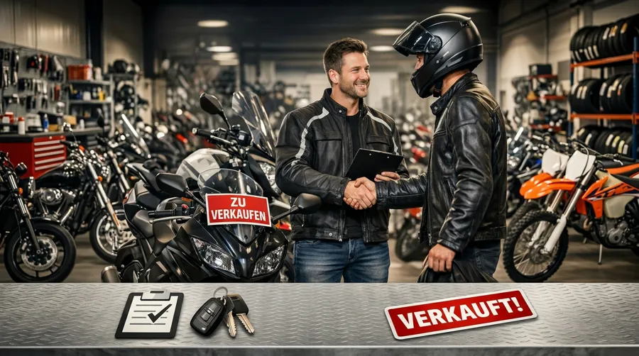 Motorrad Verkauf im Auftrag